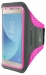 Mobiparts Comfort Fit Sport Armband Samsung Galaxy J3 (2017) Neon Pink