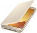 Samsung Galaxy J7 (2017) Wallet Cover Gold