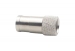 695002566 F-Connector Male Zilver