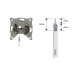 EDC 1000 E TV/FM wandcontactdoos | Shopconcept