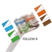 IDC 1000M Datawandcontactdoos CAT6A - wit