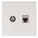 AP2000 CD83 Afdekplaat 83x83 coax en data EDC2000