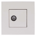 EDB02 CN Coax TV stopcontact,incl. centraalplaat en afdekrand 9010 Niko ,Telenet /VOO