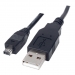 CABLE-160 USB 2.0 USB A - 4p zwart 1.80 m