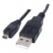 USB 2.0 USB A - 4p zwart 1.80 m