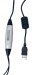 Stereo multimedia USB headset 