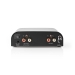Voorversterker | Input: 1x RCA | Output: 1x RCA | 2 Kanalen | Phono / Platenspeler | Automatisch | Zwart