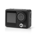 Action Cam | Dubbel scherm | 4K@30fps | 16 MPixel | Waterbestendig tot: 30.0 m | 90 min | Wi-Fi | App beschikbaar voor: Android™ / IOS | Mounts inbegrepen | Zwart
