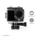 Action Cam | Dubbel scherm | 4K@30fps | 16 MPixel | Waterbestendig tot: 30.0 m | 90 min | Wi-Fi | App beschikbaar voor: Android™ / IOS | Mounts inbegrepen | Zwart