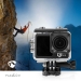Action Cam | Dubbel scherm | 4K@30fps | 16 MPixel | Waterbestendig tot: 30.0 m | 90 min | Wi-Fi | App beschikbaar voor: Android™ / IOS | Mounts inbegrepen | Zwart