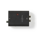 Digitale Audioconverter | 2-wegs | Input: 1x S/PDIF (RCA) Female / 1x TosLink Female | Output: 2x RCA Female | Manueel | Antraciet