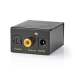 Digitale Audioconverter | 1-weg | Input: 1x Digital RCA / 1x TosLink | Output: 1x (2x RCA) / 1x 3,5mm | Automatisch | Geïntegreerde versterker | Zwart