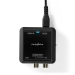 Digitale Audioconverter | 1-weg | Input: HDMI™ Input | Output: 2x (2x RCA Female) / 3.5 mm | Automatisch | Antraciet