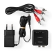 Digitale Audioconverter | 1-weg | Input: HDMI™ Input | Output: 2x (2x RCA Female) / 3.5 mm | Automatisch | Antraciet