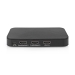 Digitale Audioconverter | 2-wegs | Input: DC Power / 1 x HDMI™ Input | Output: 2x HDMI™ Output | Automatisch | Antraciet