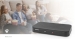 Digitale Audioconverter | 2-wegs | Input: DC Power / 1 x HDMI™ Input | Output: 2x HDMI™ Output | Automatisch | Antraciet