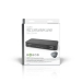 Digitale Audioconverter | 2-wegs | Input: DC Power / 1 x HDMI™ Input | Output: 1x 3,5 mm / 1x TosLink / 3x HDMI™ Output | Automatisch / Drukknop | Antraciet