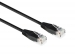CAT6 U/UTP netwerkkabel, koper, 5m, zwart