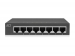 10/100/1000 Mbps netwerkschakelaar 8 poorten - metalen ontwerp
