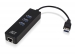 USB 3.2 Gen1 hub 3 poorten met Gigabit netwerkpoort