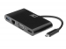 USB-C naar HDMI of VGA-Multiport Adapter 4K met Ethernet en USB-Hub - 4K @ 30 Hz - 0.15 m