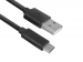 USB 2.0 aansluitkabel C male - A male 1 meter