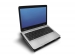 Laptopstandaard, met ventilator, hoogte verstelbaar in 2 standen, 4-poorts hub