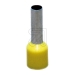 EC16626500 Adereindhuls - 6mm² (geel geïsoleerd)