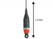 SIRIO® CB-ANTENNE SUPER 9 DV-VOET - ZWART