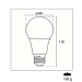 LED-Lamp E27 Bol 12 W 1280 lm 3000 K