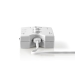 Audioswitch | Input: 2x 3,5 mm Male | Output: 3x 3,5 mm Female + 2,5 mm Female | Bedieningsmogelijkheden: Handmatig | Aantal knoppen: 3