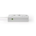 Audioswitch | Input: 2x 3,5 mm Male | Output: 3x 3,5 mm Female + 2,5 mm Female | Bedieningsmogelijkheden: Handmatig | Aantal knoppen: 3