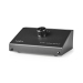 Analoge Audio-Switch | 4-Poorts poort(en) | Input: 1x 3,5 mm / 3x (2x RCA Female) | Output: 1x (2x RCA Female) | Manueel | Metaal | Zwart