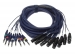 SPIDER KABEL 8 x MONOJACK 6.35mm NAAR 8 x XLR VROUWELIJK