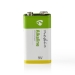 BAAKLR611BL Alkaline-Batterij 9V | 6LR61 | 1-Blister | Geel / Groen