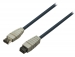 BCL6402 FireWire 400 Kabel FireWire 6-Pins Male - FireWire 9-Pins Male 2.00 m Blauw