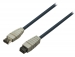 FireWire 400 Kabel FireWire 6-Pins Male - FireWire 9-Pins Male 2.00 m Blauw