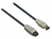 FireWire 400 Kabel FireWire 6-Pins Male - FireWire 9-Pins Male 2.00 m Blauw