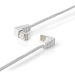 CAT6 F/UTP-netwerkkabel | RJ45 Male - RJ45 Male haaks | 5,00 m | Wit