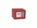 ELEKTRONISCHE KLUIS - 23 x 17 x 17 cm - ROOD