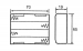 BATTERIJHOUDER VOOR 4 x AA-CEL (MET DRADEN)