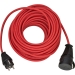 BN-1161760 BREMAXX® outdoor verlengkabel (20m kabel in rood, voor kort buitengebruik IP44, toepasbaar tot -35 ºC, olie- en UV-bestendig)