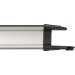 Stekkerdoos Premium-Alu-Line 4-voudig 1.80 m Aluminium/Zwart - Geaard TYPE F