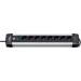 BN-1391000018 Stekkerdoos Premium-Alu-Line 8-voudig 3.00 m Aluminium/Zwart - Geaard