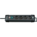 BN-1951140100 Premium-Line stekkerdoos met 4 stopcontacten (1,8 m kabel, met schakelaar, Made in Germany) zwart