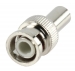 BNC KRIMP STEKKER 6 mm Male CCTV-Security Zilver