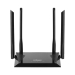 BR-6476AC Draadloze Router AC1200 2.4/5 GHz (Dual Band) 10/100 Mbit Zwart