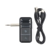 Bluetooth®-Ontvanger | Output: USB-C™ Female / 3.5 mm | AAC / SBC | Automatische uitschakelfunctie | Zwart