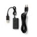 Bluetooth®-Zender | Input: 1x AUX / 1x USB | SBC | Zwart