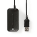 Draadloze audiozender | Bluetooth® | toslink | Zwart